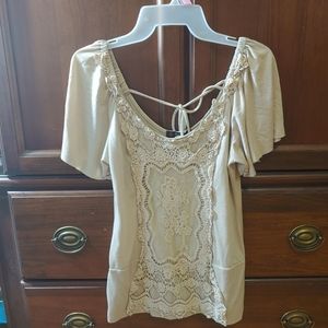 Volume One beige Top